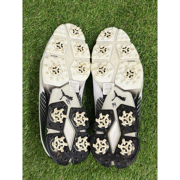 Puma TitanTour Ignite Disc Golf Shoes | White/Black | 7.5 US | Special Edition - Picture 7 of 8